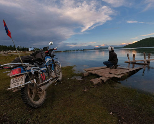 Scoprire la Mongolia in moto